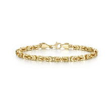 Load image into Gallery viewer, Zaria Byzantine Link Chain Bracelet-CB00012G
