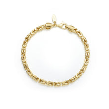Load image into Gallery viewer, Zaria Byzantine Link Chain Bracelet-CB00012G
