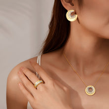 Load image into Gallery viewer, Sunburst Stud Earrings
