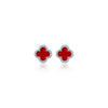 Red Agate/Silver