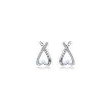 Load image into Gallery viewer, Dainty Criss-Cross Huggie Earrings-E0626CLP
