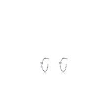 Load image into Gallery viewer, 10mm High Polised Hoop Earrings-E0627CLP
