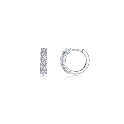Bella Huggie Earrings-E0647CLP
