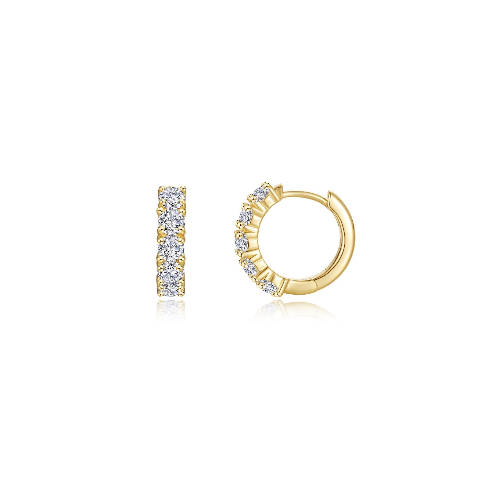 Clara Huggie Earrings-E0648CLG