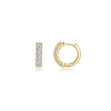 Load image into Gallery viewer, Clara Huggie Earrings-E0648CLG
