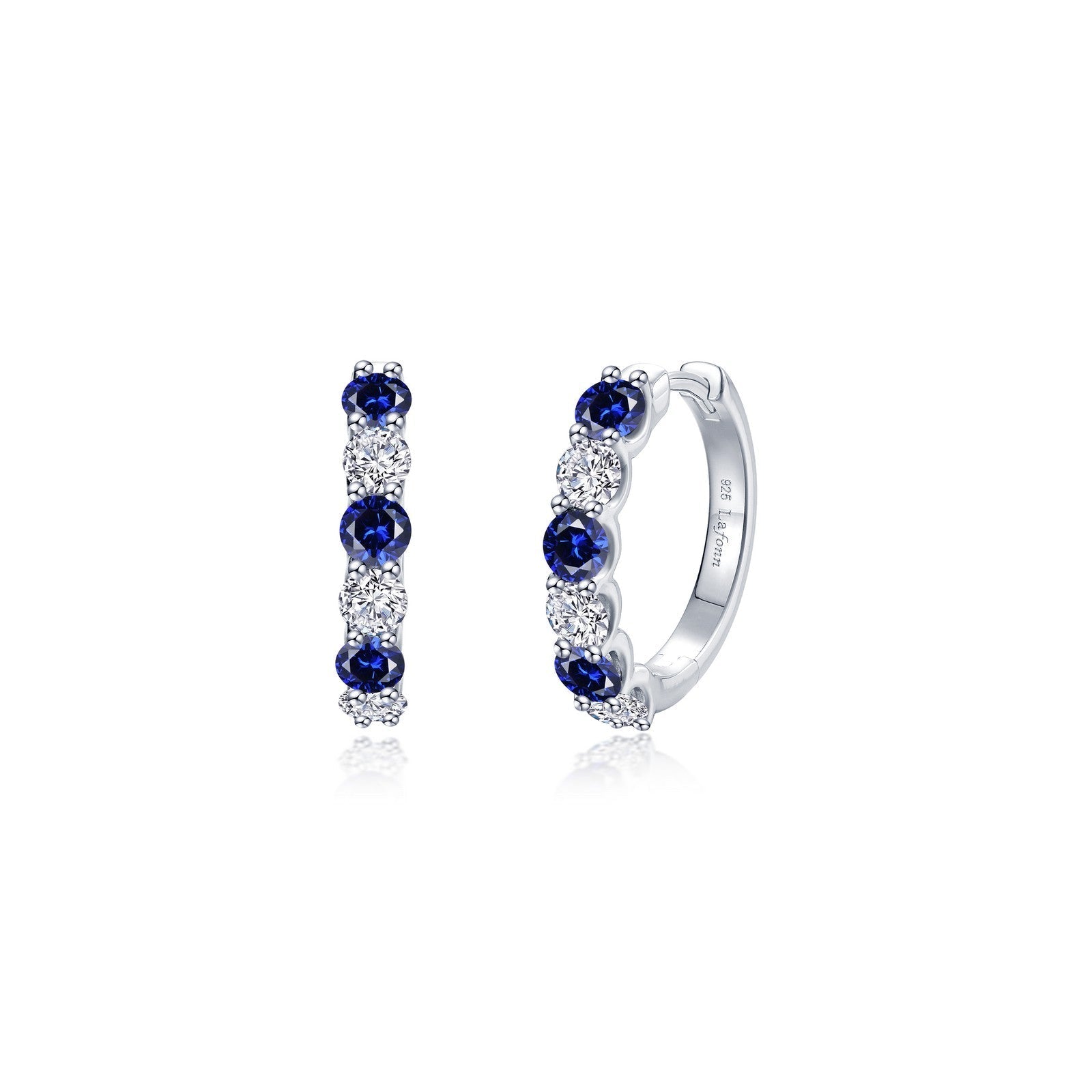 Josie Sapphire Hoop Earrings-E0649CSP