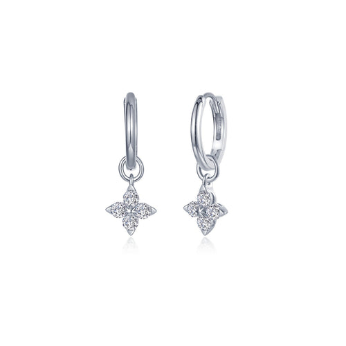 Trillium Huggie Earrings-E0659CLP
