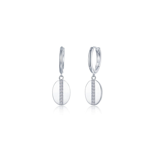 Cowrie Shell Dangle Earrings-E0662CLP