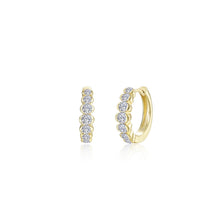 Load image into Gallery viewer, Small Willow Hoop Earrings-E0670CLG
