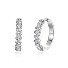 Load image into Gallery viewer, Large Willow Hoop Earrings-E0671CLP
