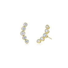 Load image into Gallery viewer, Olive Ear Climber Earrings-E0672CLG
