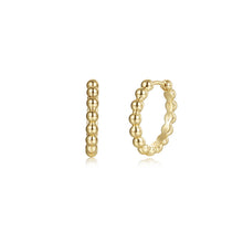 Load image into Gallery viewer, Lumina Beaded Statement Huggies-E0699NSG
