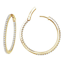 Load image into Gallery viewer, 45 mm Hoop Earrings-E3013CLG
