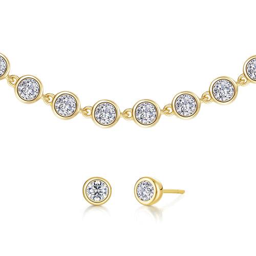 Tennis Gold Set-HOL25GPB