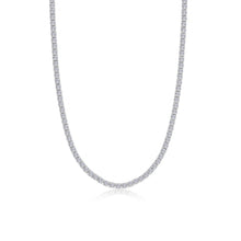 Load image into Gallery viewer, Slim Silhouette Tennis Necklace-N0019CLP

