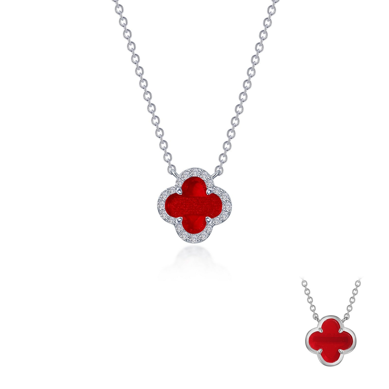 0.49 CTW Halo Necklace – Lafonn