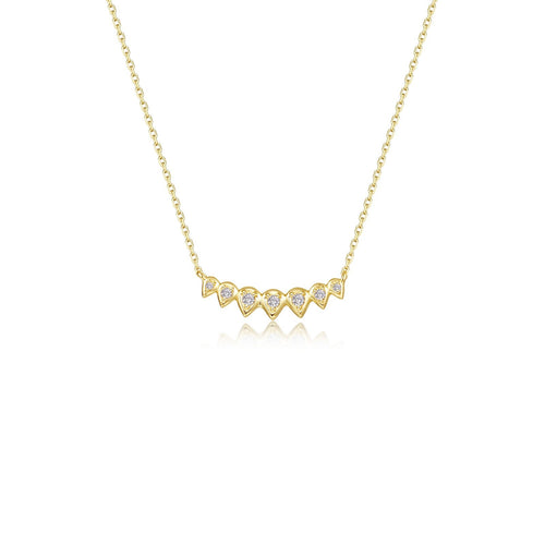 Smile Necklace-N0348CLG