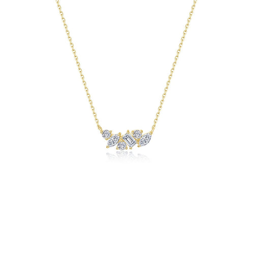 Prismatic Necklace-N0350CLG