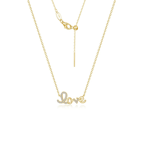 LOVE'S KEEPSAKE CHARM NECKLACE-N0354CLG