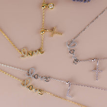 Load image into Gallery viewer, LOVE&#39;S KEEPSAKE CHARM NECKLACE-N0354CLG
