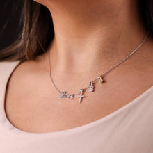 Load image into Gallery viewer, LOVE&#39;S KEEPSAKE CHARM NECKLACE-N0354CLG

