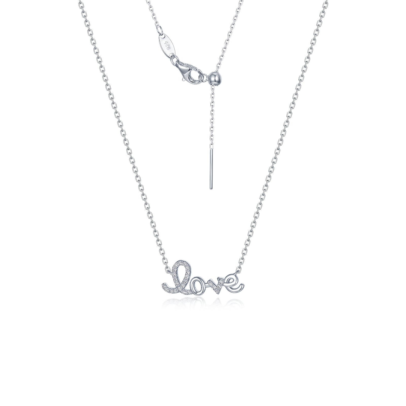 LOVE'S KEEPSAKE CHARM NECKLACE-N0354CLP