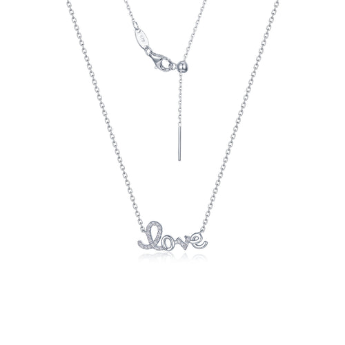 LOVE'S KEEPSAKE CHARM NECKLACE-N0354CLP