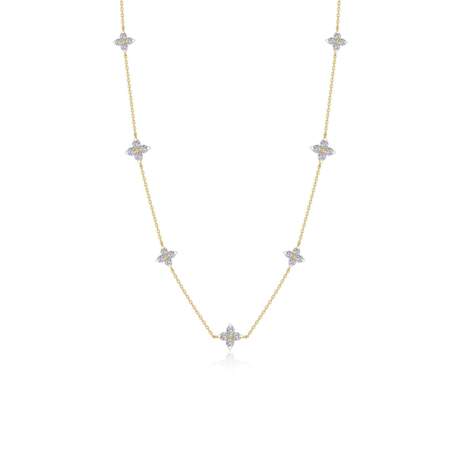 Trillium Station Necklace-N0355CLG