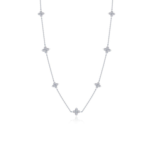 Trillium Station Necklace-N0355CLP