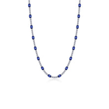 Load image into Gallery viewer, Regal Cushion-Cut Necklace-N0356CSP
