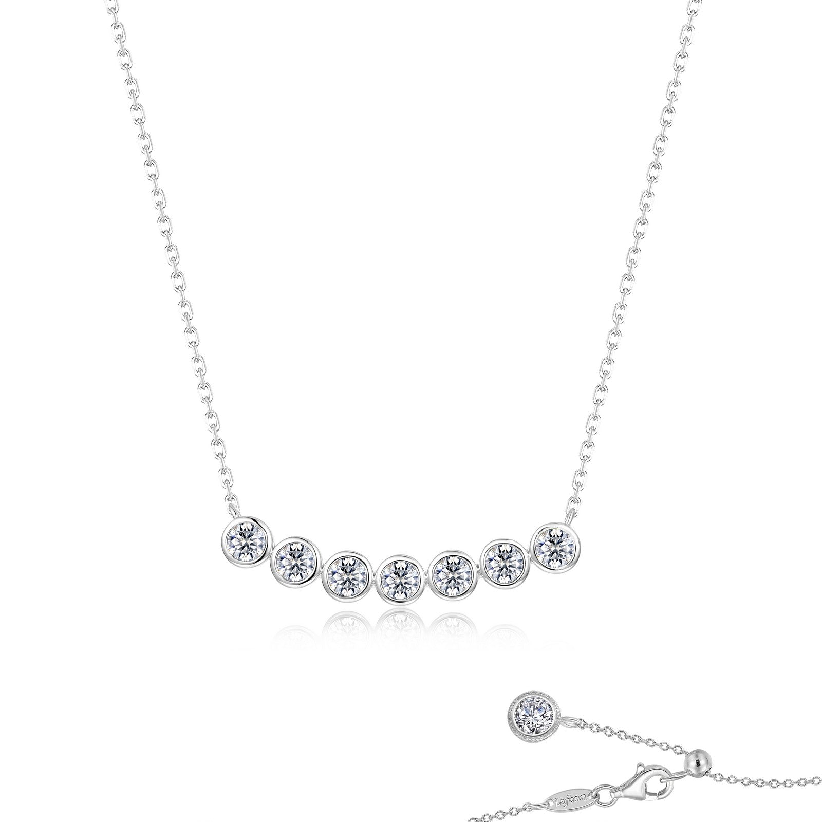 Bezels of Joy Necklace-N0357CLP