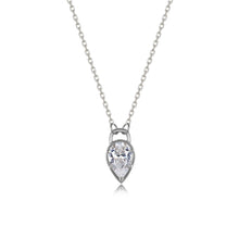 Load image into Gallery viewer, Pear Lock Necklace-N0361CLP
