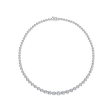 Load image into Gallery viewer, Graduated Bezel Line Necklace-N0383CLP
