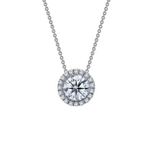 Load image into Gallery viewer, 0.63 CTW Halo Necklace
