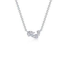 Load image into Gallery viewer, 1.61 CTW Three-Stone Necklace-N2025CLP
