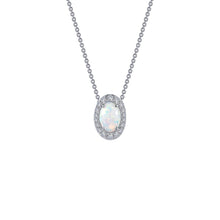 Load image into Gallery viewer, Classic Halo Pendant Necklace-P0204OPP
