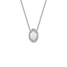 Load image into Gallery viewer, Classic Halo Pendant Necklace-P0204OPP
