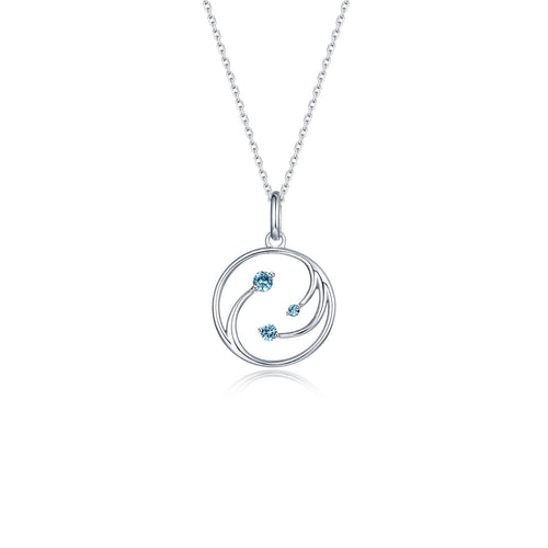 Three Wishes Pendant Necklace-P0317BTP