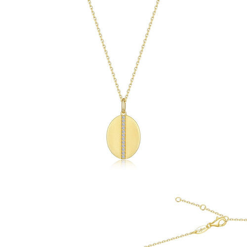 Cowrie Shell Pendant Necklace-P0320CLG