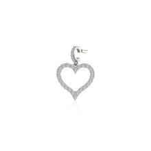 Load image into Gallery viewer,  Amara Open Heart Pendant Charm-P0334CLP
