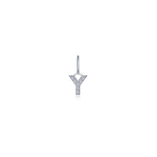 Load image into Gallery viewer, Letter Y Charm Pendant-P2040CPY
