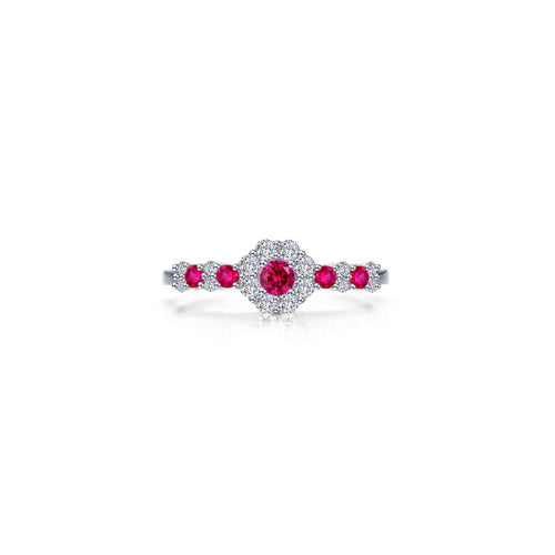 Halo Flower Ring-R0535CRP