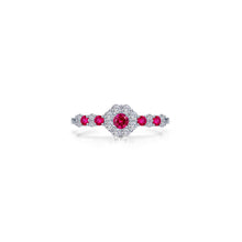 Load image into Gallery viewer, Halo Flower Ring-R0535CRP

