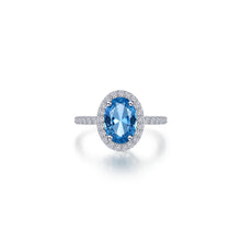 Load image into Gallery viewer, 2.6 CTW Oval Halo Engagement Ring-R0546BTP
