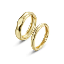 Load image into Gallery viewer, High-Polished Molten Band Ring-R0584NSG
