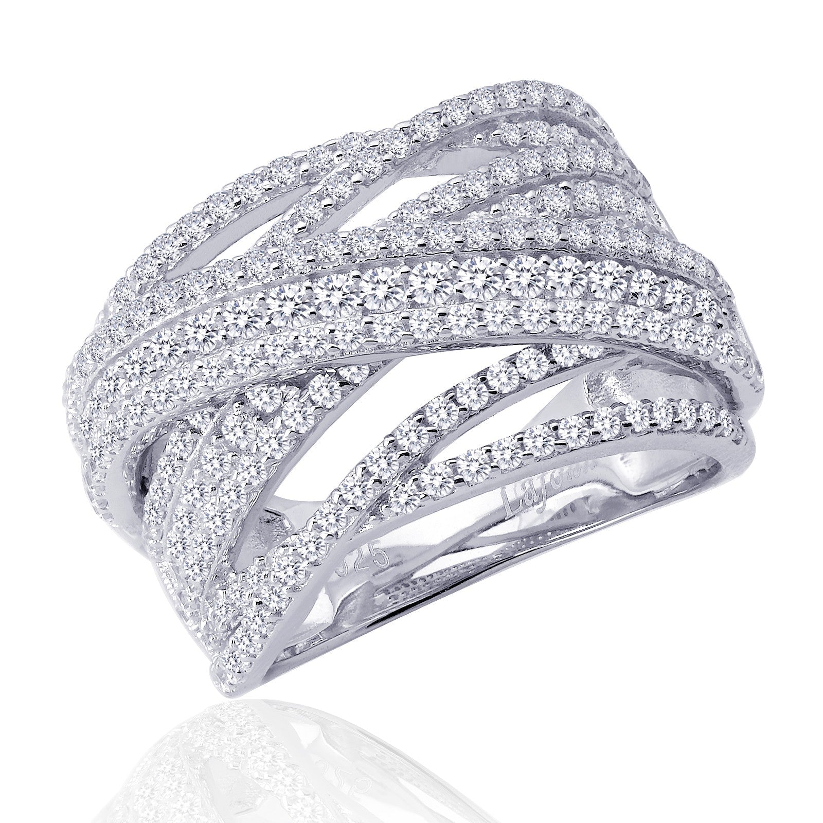 Pave Glam Anniversary Band-7R012CLP