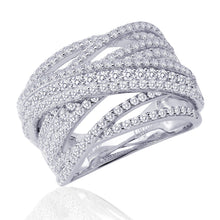 Load image into Gallery viewer, Pave Glam Anniversary Band-7R012CLP
