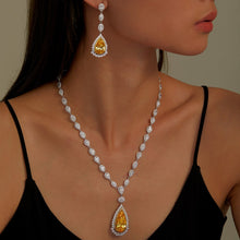 Load image into Gallery viewer, Regal Statement Drop Earrings-8E025CAP
