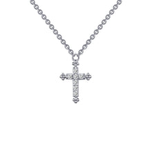 Load image into Gallery viewer, 0.07 CTW Cross Necklace-9N023CLP
