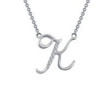 Load image into Gallery viewer, Letter K Pendant Necklace-9N064CLP
